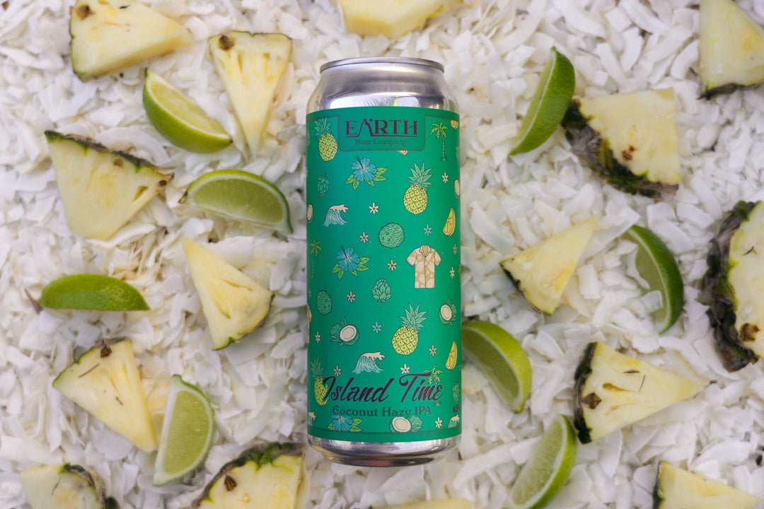 Our Island Time Coconut Hazy IPA 6.5% is back bigger & better