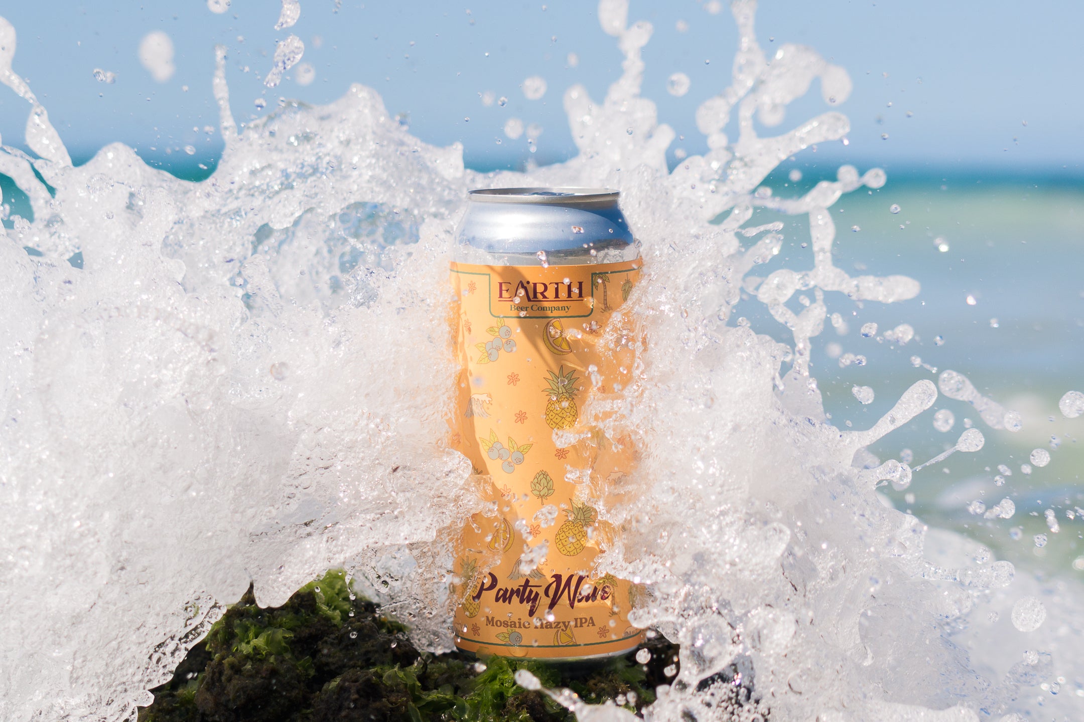 Our Party Wave Mosaic Hazy IPA 6.5% is back! – Earth Beer Company