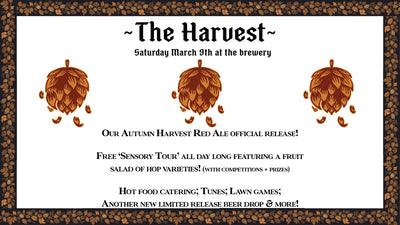 'The Harvest', Saturday March 9 at The Brewery