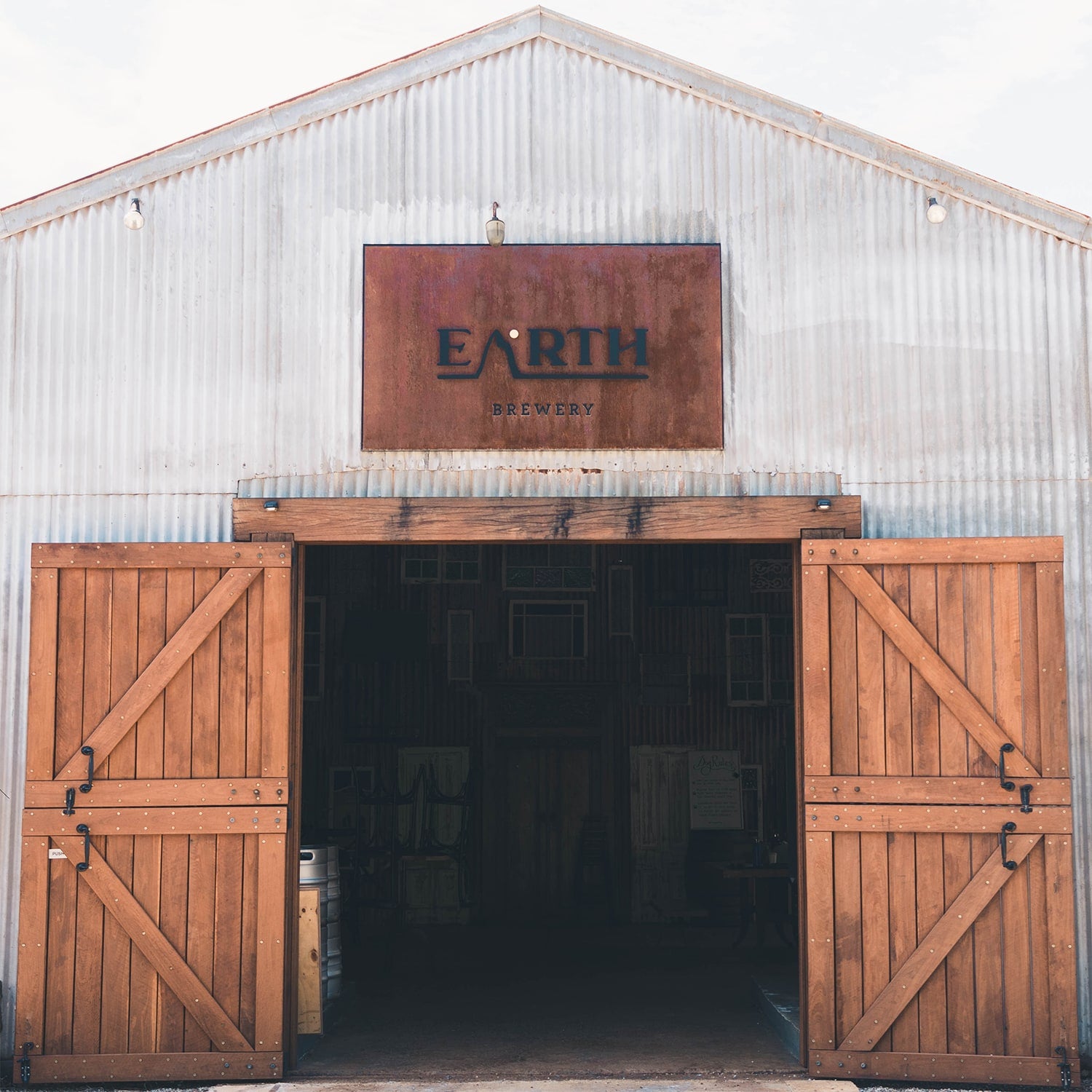 Earth Beer Company - The Big Barn Doors