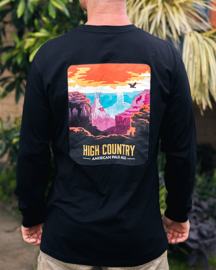 High Country American Pale Ale Long Sleeve T-Shirt - Earth Beer Company